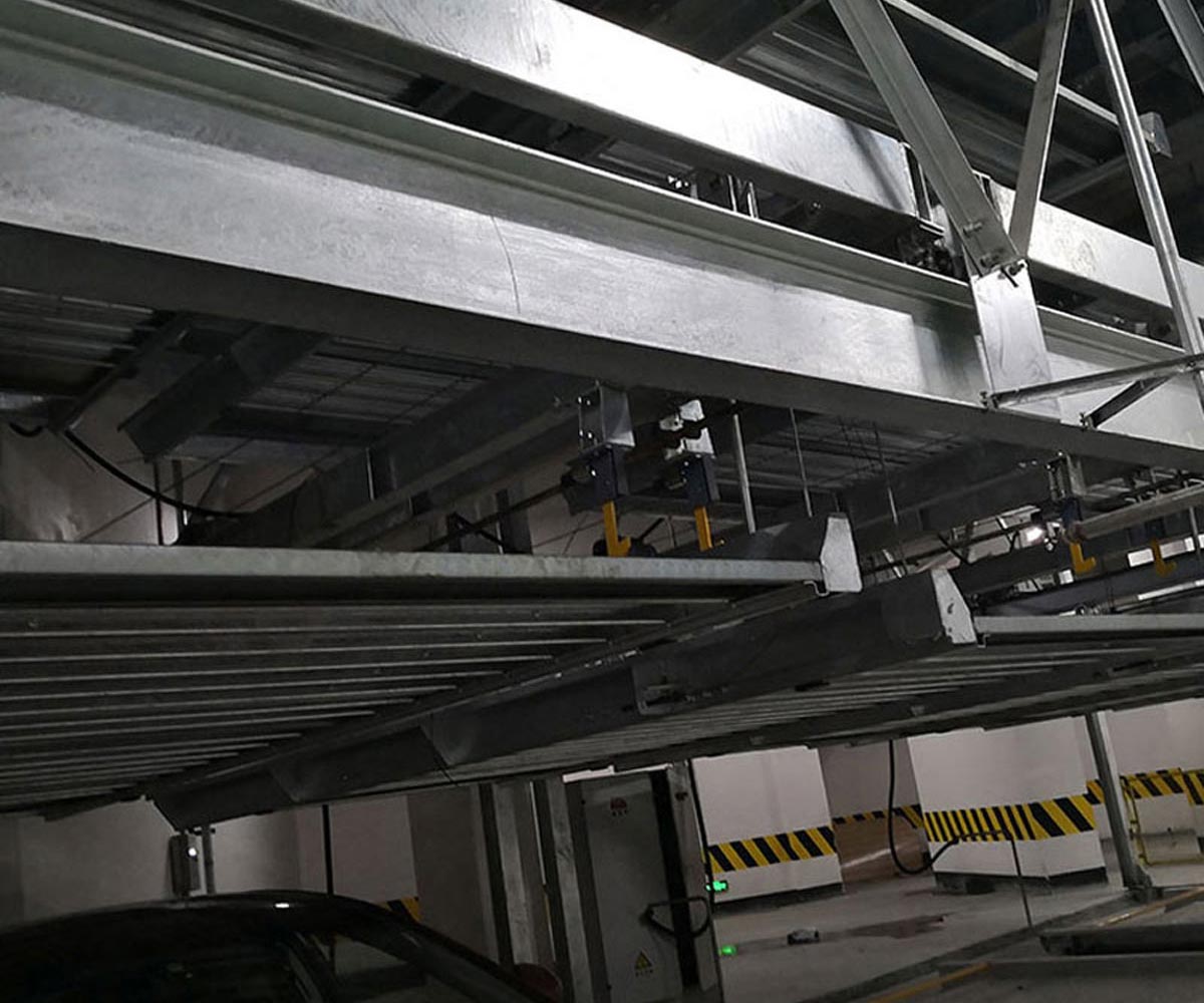 康定PSH升降橫移立體車庫過驗收