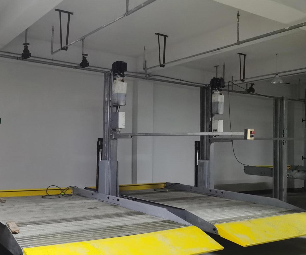 迭部兩層簡易升降機械式草莓影视在线观看設備拆除