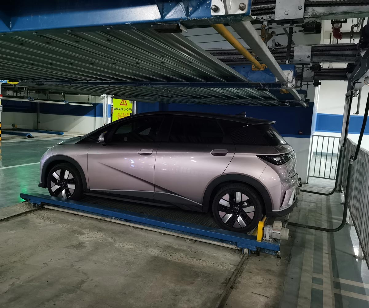 張家川升降橫移式立體車庫