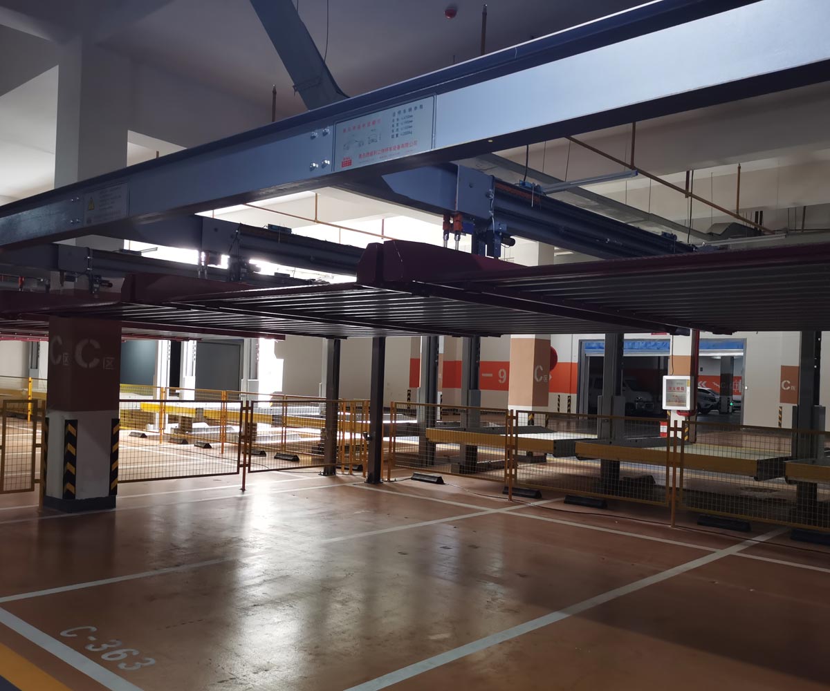 張家川四柱式簡易升降立體車庫